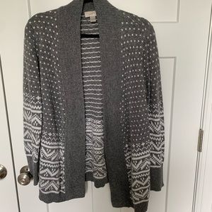 LOFT Fair Isle Cardigan